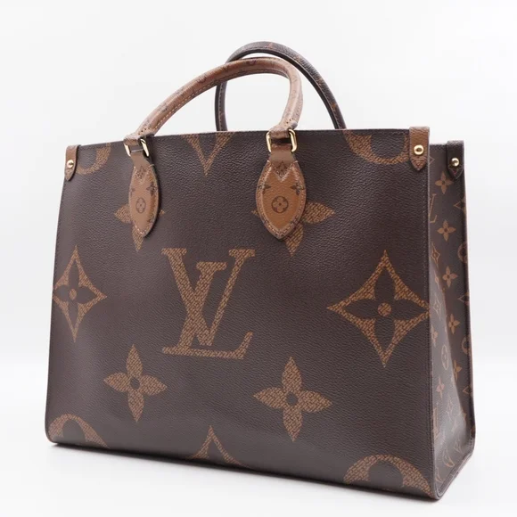 CE24 💟 Louis Vuitton Reverse Monogram Giant Onthego MM - Picture 4 of 14